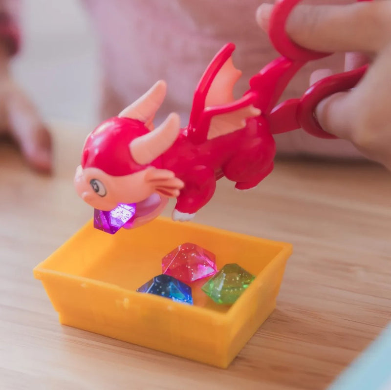 de draak schaar van het spel ruby's,motorikspel