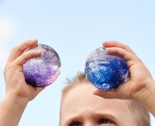 Tickit glitterballen, motoriekspeelgoed, therapiemateriaal