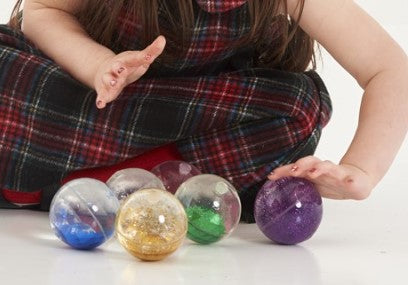 glitterballen set 6 stuks van tickit