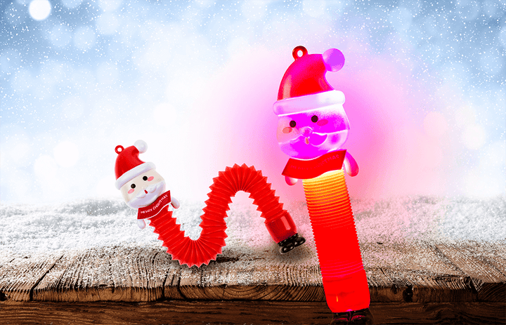 Christmas Stretch tube kerstman