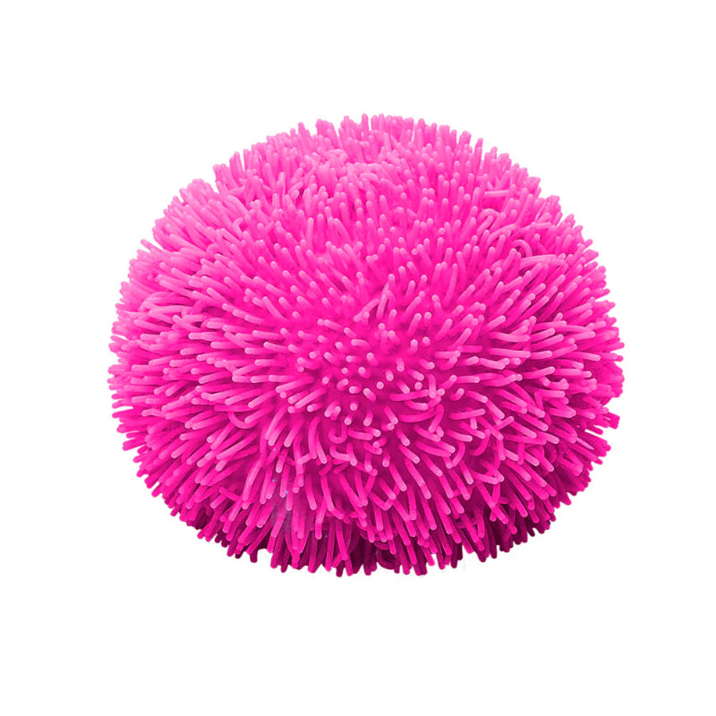 shaggy Needoh, roze hairy antistressbal, fidget bal