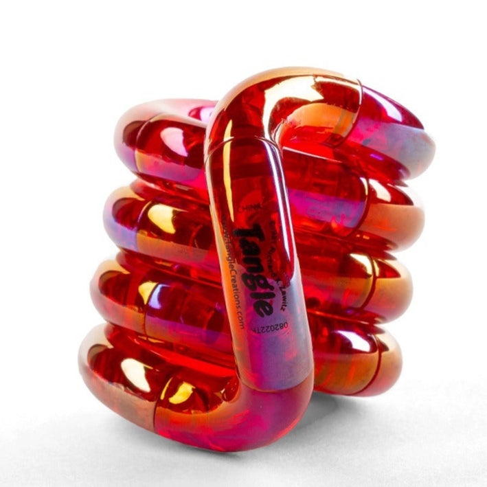 tangle gem rood, glimmende tangle in diep rode kleur
