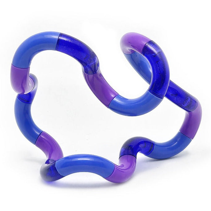 tangle classic grape, uitgedraaide tangle, basisschool materiaal, friemelkist, fidget tangle