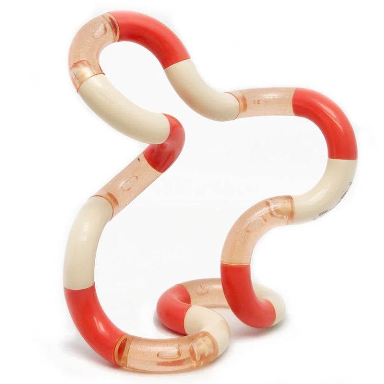 Persiek kleur tangle classic, gladde tangle ind zachte roze oranje tinten