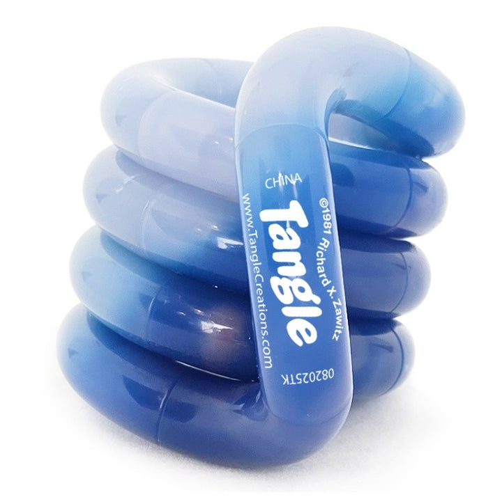 kleurwissel tangle pebbles winterglass, half warm half koud, sensoriekmateriaal