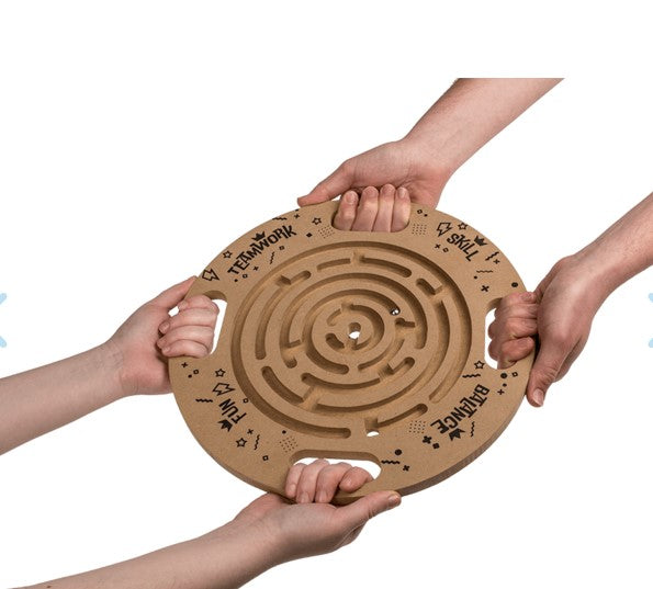 teamwork maze, steel bal disc maze, motoriekspeelgoed toys42hands