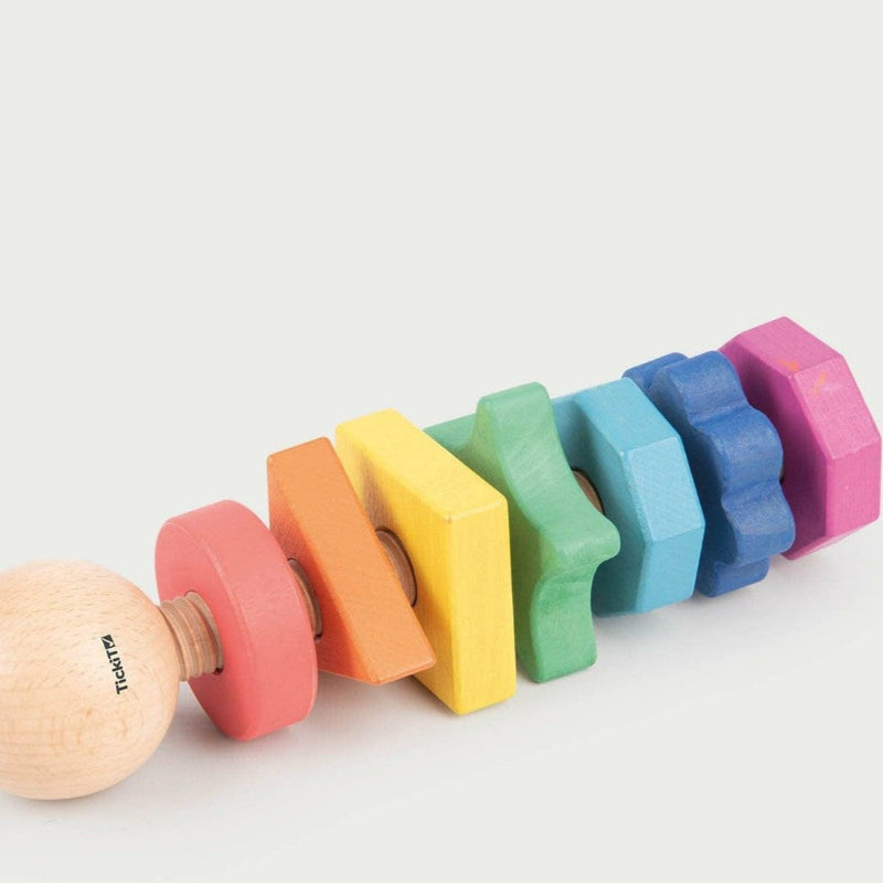 Regenboog Houten Vorm Twister