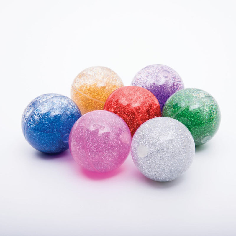 Tickit sensorische regenboog glitterballen sensoriek