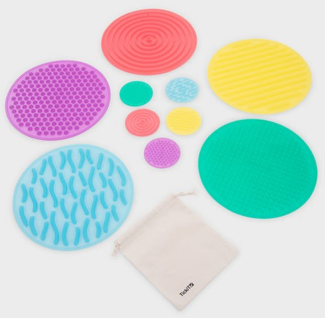 sensorische matjes klein en groot, tickitm silishapes sensorische cirkel