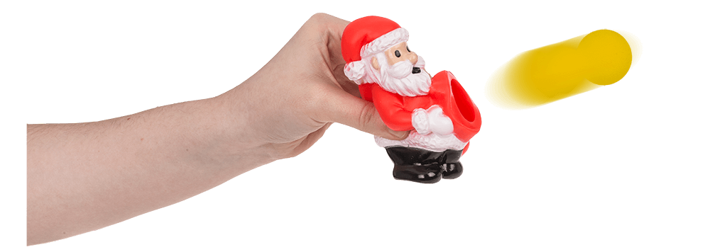 Christmas popper kerstman