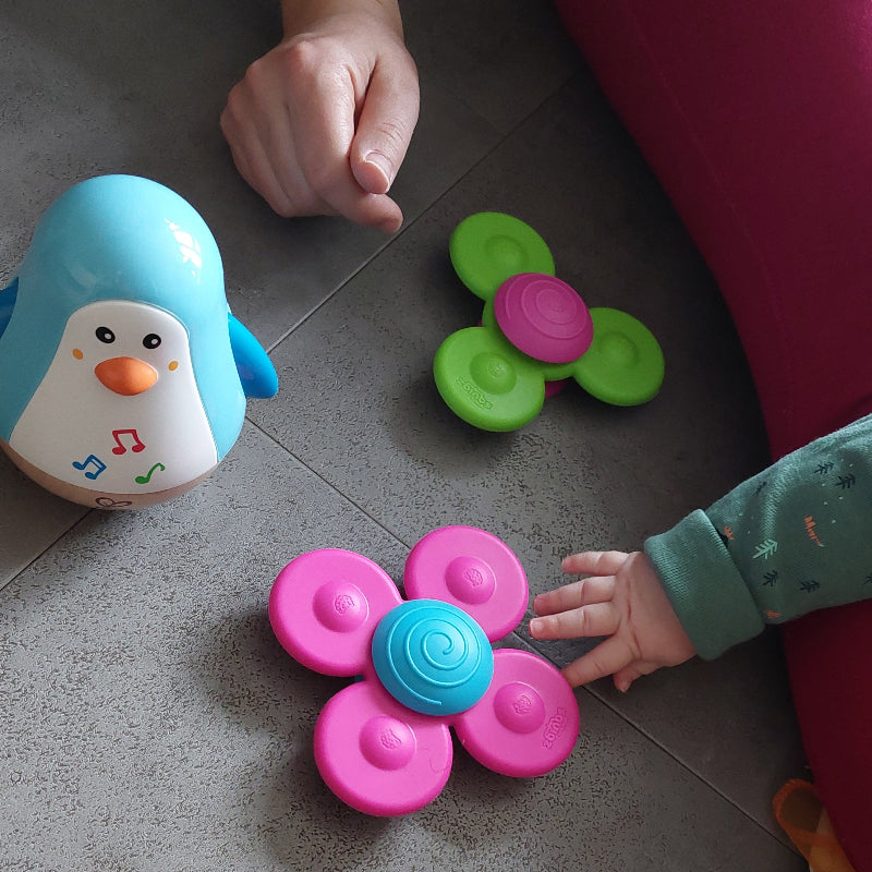 zuignapspeelgoed niet babyachtig